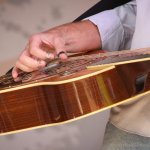 Rob Ickes with Blue Highway at the Gettysburg Bluegrass Festival (August 2014) - photo by Frank Baker