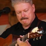 Tim Stafford with Blue Highway at the Gettysburg Bluegrass Festival (August 2014) - photo by Frank Baker