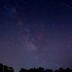 The Milky Way above the campground at the Gettysburg Bluegrass Festival (August 2014) - photo by Frank Baker