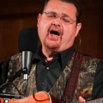 Junior Sisk at the Gettysburg Bluegrass Festival (August 2014) - photo by Frank Baker