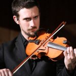 BJ Cherryholmes with Dailey & Vincent Gettysburg Bluegrass Festival (May 2015) - photo by Frank Baker