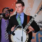 Gave Largent with Flamekeeper at The Gettysburg Bluegrass Festival (May 2015) - photo by Frank Baker