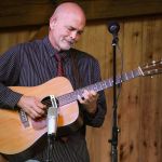 Sammy Shelor with Lonesome River Band at the August 2015 Gettysburg Bluegrass Festival - photo by Frank Baker