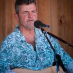 Terry Eldridge with The Grascals at the 2015 August Gettysburg Bluegrass Festival - photo by Frank Baker