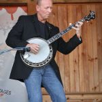 Matt Hickman with Circa Blue at the 2015 August Gettysburg Bluegrass Festival - photo by Frank Baker
