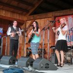 Darin & Brooke Aldridge at the 2015 August Gettysburg Bluegrass Festival - photo by Frank Baker