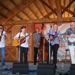 East Of Monroe at the 2015 August Gettysburg Bluegrass Festival - photo by Frank Baker