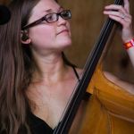 Ashley Stewart with Circa Blue at the 2015 August Gettysburg Bluegrass Festival - photo by Frank Baker