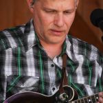 Wayne Benson with IIIrd Tyme Out at the August Gettysburg Bluegrass Festival - photo by Frank Baker