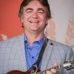 Ronnie McCoury with The Travelin' McCourys at the August Gettysburg Bluegrass Festival - photo by Frank Baker