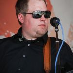 Keith McKinnon with IIIrd Tyme Out at the August Gettysburg Bluegrass Festival - photo by Frank Baker