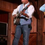 Rob McCoury with The Travelin' McCourys at the August Gettysburg Bluegrass Festival - photo by Frank Baker