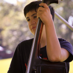 Kids Academy at the August 2015 Gettysburg Bluegrass Festival - photo by Frank Baker