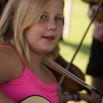 Kids Academy at the August 2015 Gettysburg Bluegrass Festival - photo by Frank Baker