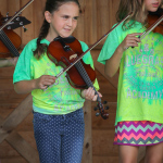 Kids Academy at the August 2015 Gettysburg Bluegrass Festival - photo by Frank Baker
