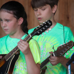 Kids Academy at the August 2015 Gettysburg Bluegrass Festival - photo by Frank Baker