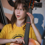Kids Academy at the August 2015 Gettysburg Bluegrass Festival - photo by Frank Baker