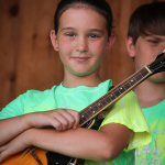Kids Academy at the August 2015 Gettysburg Bluegrass Festival - photo by Frank Baker