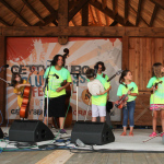 Kids Academy at the August 2015 Gettysburg Bluegrass Festival - photo by Frank Baker