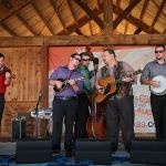 Junior Sisk & Rambler's Choice at the August 2015 Gettysburg Bluegrass Festival - photo by Frank Baker