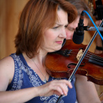 Tammy Rogers with Steeldrivers at Gettysburg (May 19, 2012) - photo by Frank Baker