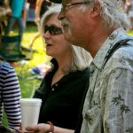 Dudley Connell backstage at Gettysburg (May 19, 2012) - photo by Frank Baker