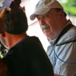 Ronnie Simpkins and Ben Eldridge with Seldom Scene at Gettysburg (May 19, 2012) - photo by Frank Baker