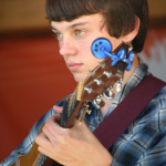 Sullivan Tuttle with The Tuttles and AJ Lee at Gettysburg (May 19, 2012) - photo by Frank Baker
