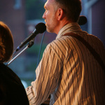 Shawn Lane with Blue Highway at Gettysburg (May 19, 2012) - photo by Frank Baker