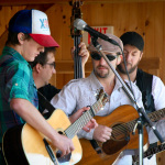 Seth Taylor picks one with Mountain Heart at Gettysburg (May 17, 2012) - photo by Frank Baker