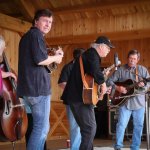 Dudley Connell joins Springfield Exit at Gettysburg 2013 - photo by Frank Baker