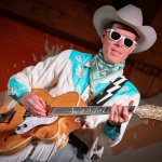 Wendell Mercantile with Red Knuckles & the Trailblazers at Gettysburg 2013 - photo by Frank Baker