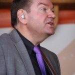 Joe Mullins & the Radio Ramblers at the August 2013 Gettysburg Bluegrass Festival - photo by Frank Baker