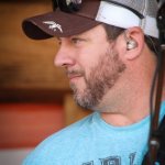 Barry Abernathy with Mountain Heart at the August 2013 Gettysburg Bluegrass Festival - photo by Frank Baker