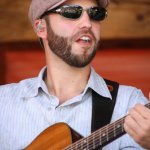 Josh Shilling with Mountain Heart at the August 2013 Gettysburg Bluegrass Festival - photo by Frank Baker