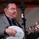 Joe Mullins at the August 2013 Gettysburg Bluegrass Festival - photo by Frank Baker