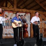 Grasstowne at the August 2013 Gettysburg Bluegrass Festival - photo by Frank Baker