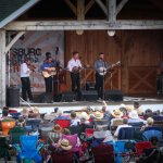 Grasstowne at the August 2013 Gettysburg Bluegrass Festival - photo by Frank Baker
