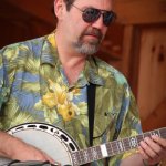 Richard Bailey with The Steeldrivers at the August 2013 Gettysburg Bluegrass Festival - photo by Frank Baker