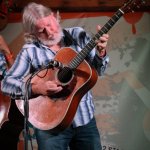 Bill Nershi with Travelin' McCourys at the August 2013 Gettysburg Bluegrass Festival - photo by Frank Baker
