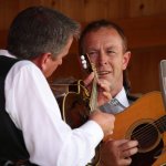 The Spinney Brothers at the August 2013 Gettysburg Bluegrass Festival - photo by Frank Baker
