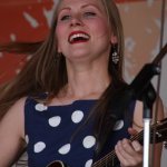 Nora Jane Struthers at the Gettysburg Bluegrass Festival (5/16/13) - photo by Frank Baker