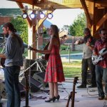 Nora Jane Struthers & the Party Line at the Gettysburg Bluegrass Festival (5/16/13) - photo by Frank Baker