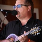 Russell Johnson with The Grass Cats at Gettysburg Bluegrass Festival (May 17,2013) - photo by Frank Baker