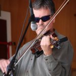 Mike Hartgrove with Lonesome River Band at Gettysburg Bluegrass Festival (May 17,2013) - photo by Frank Baker