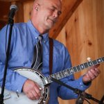 Sammy Shelor with Lonesome River Band at Gettysburg Bluegrass Festival (May 17,2013) - photo by Frank Baker