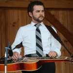 Collin Willis with Darin & Brooke Aldridge at Gettysburg (August 2012) - photo by Frank Baker