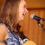 Courtney Hartman with Della Mae at Gettysburg (August 2013) - photo © Frank Baker