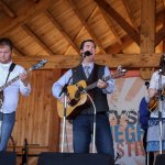 Darin & Brooke Aldridge at the 2013 August Gettysburg Bluegrass Festival - photo © Frank Baker