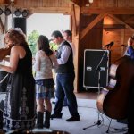 Darin & Brooke Aldridge at the 2013 August Gettysburg Bluegrass Festival - photo © Frank Baker